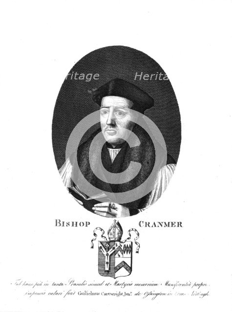 'Bishop Cranmer', (18th century?). Artist: Unknown.
