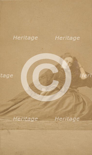 Réverie, 1860s. Creator: Pierre-Louis Pierson.