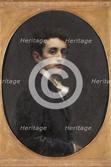 Portrait of the writer Carlo Alberto Pisani Dossi (1849-1910), 1867.