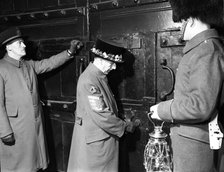 Ceremony of the Keys, Tower of London, c1955. Creator: Arthur Charles Kirby Ware.