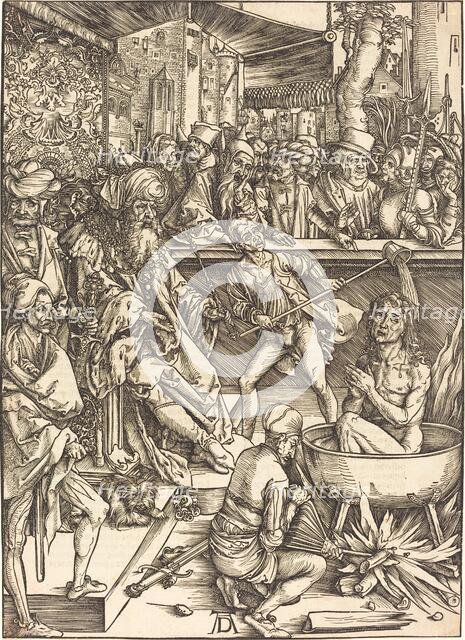 The Martyrdom of Saint John, probably c. 1496/1498. Creator: Albrecht Durer.