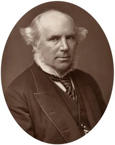 Thomas Hutchison Tristram, QC, ecclesiastical lawyer, 1882.Artist: Lock & Whitfield