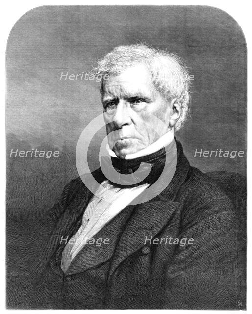 The late Lord Brougham, 1868. Creator: Unknown.