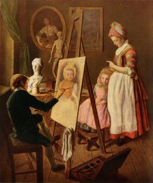 'The Young Painter', 1760s, (1965). Creator: Ivan Ivanovic Firsov.