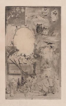 Japanese Baptism, 1860-98. Creator: Felix Hilaire Buhot.