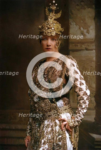 Sarah Bernhardt (1844-1923), French stage actress, 1890. Creator: W&D Downey.