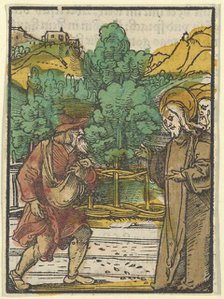 The Parable of the Sower, from Das Plenarium, 1517. Creator: Hans Schäufelein the Elder.