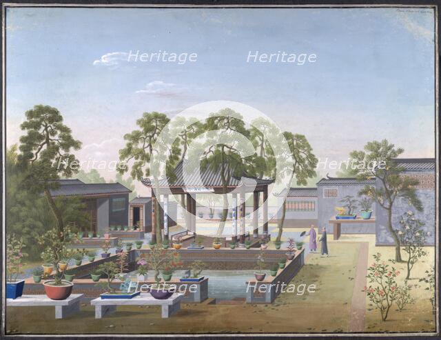 Chinese garden, 1800-1805.  Creator: Unknown.