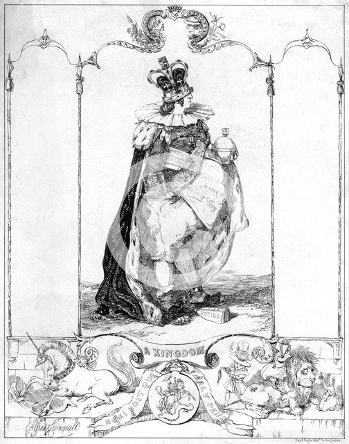 'A Kingdom', 19th century.Artist: Alfred Crowquill