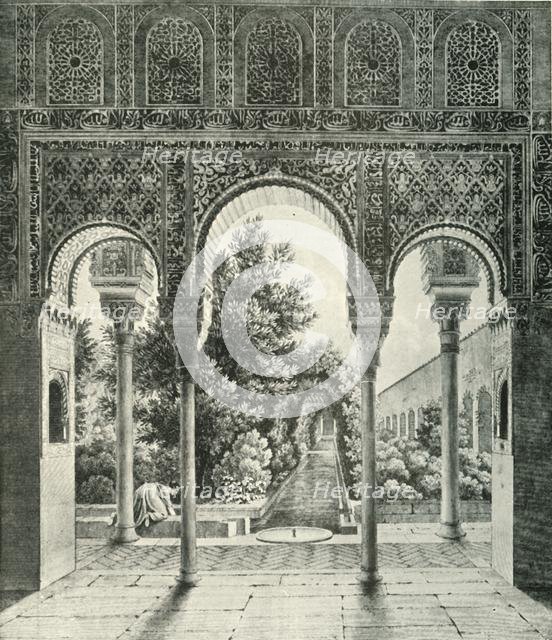 'Garden of the Generalife', 19th century, (1907).  Creator: Unknown.