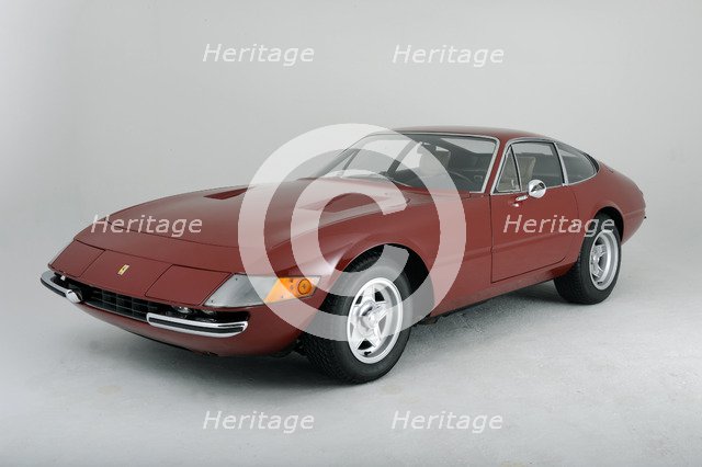Ferrari 365 GTB 1972. Artist: Simon Clay.