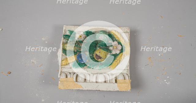 Fragment, c. 1900-1910. Creator: Benedetto Buglioni (Italian, 1461-1521).