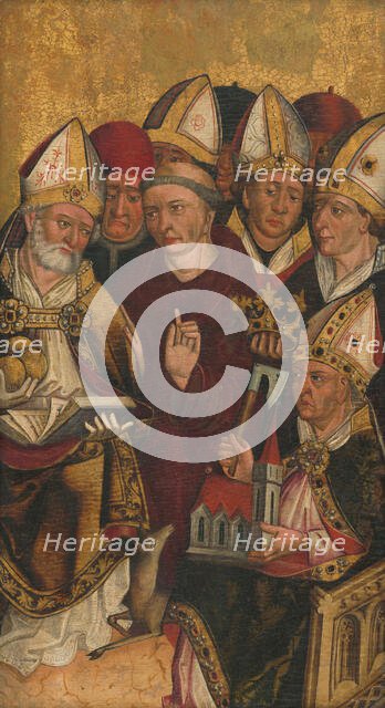 Fragment oltárneho krídla z Parchovian, 2nd half 15th century. Creator: Unknown.