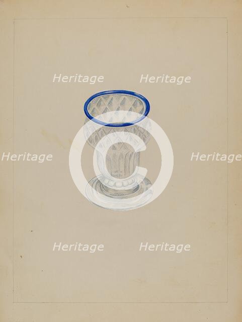 Salt Cellar, c. 1936. Creator: John Tarantino.