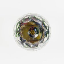 Paperweight, Saint-Louis, c. 1848-55. Creator: Saint-Louis Glassworks.