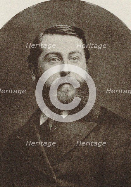 Portrait of the composer Léo Delibes (1836-1891), 1875.