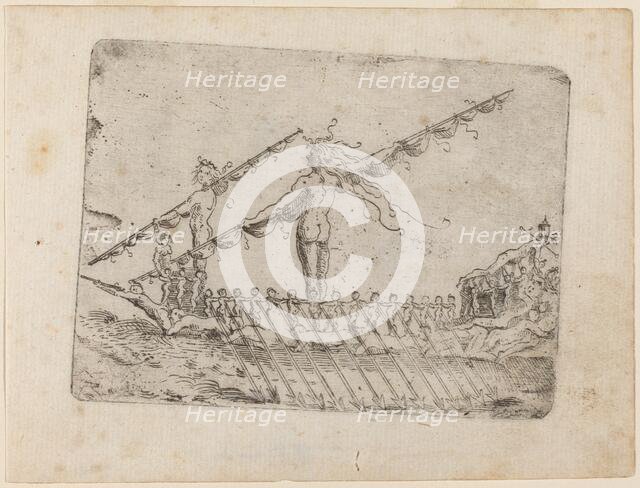 From "Bizzarie di varie Figure", 1624. Creator: Giovanni Battista Bracelli.