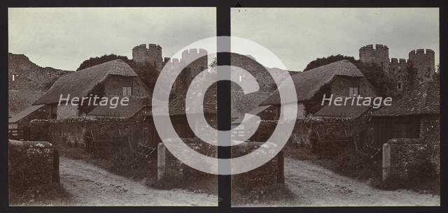 Amberley Castle, Amberley, Horsham, West Sussex, 1913. Creator: Walter Edward Zehetmayr.