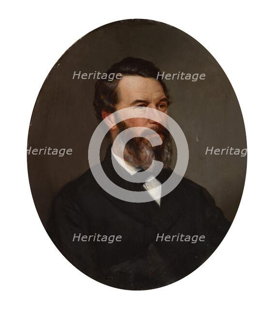 Portrait of a Man, date unknown, c1830-1892. Creator: Jacob Cox.