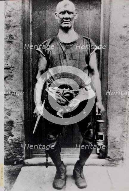 Coal miner, 1900s. Creator: Unknown.