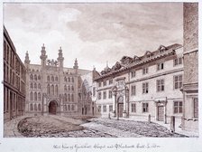 Guildhall, London, 1820. Artist: John Chessell Buckler