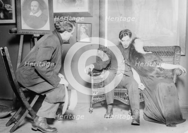 Rehearsal, Futurist Play House, between c1910 and c1915. Creator: Bain News Service.