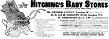 Advertisement for Hitching's Baby Stores, 1898. Creator: Unknown.