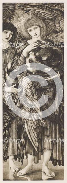 Dalziels' Bible Gallery - The Days of Creation - The Second Day, c1860s, (1900). Creator: Unknown.