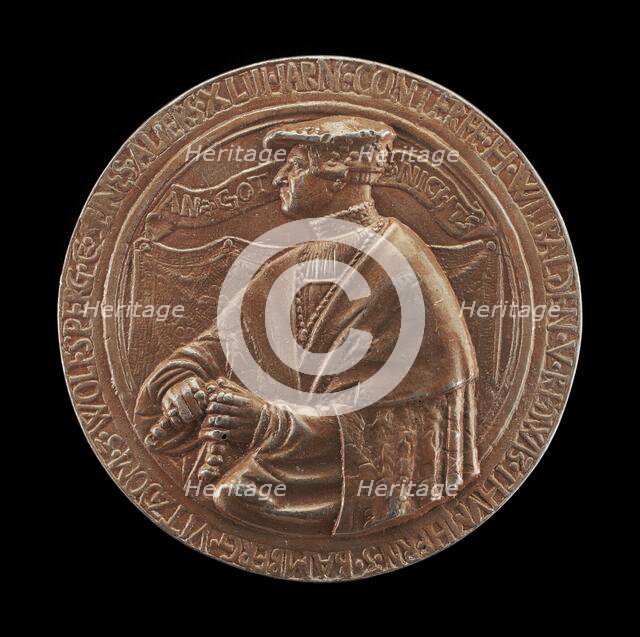 Willibald von Redwitz, 1493-1544, Canon of Bamberg [obverse], 1536. Creator: Peter Dell the Elder.