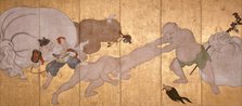 Seven Gods of Good Fortune, about 1700. Creator: School of Itcho.