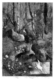 The Months: April, 1880. Creator: George Montbard.