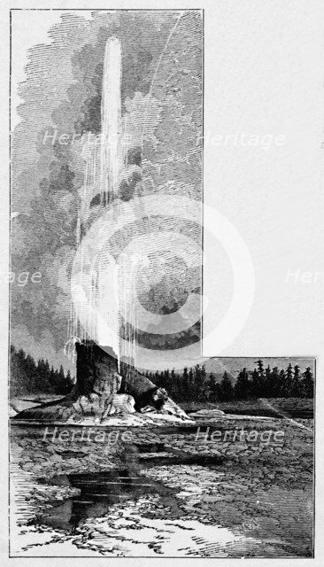 'Giant Geyser', 1883. Artist: Unknown.