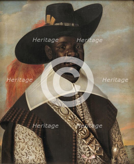 Don Miguel de Castro, Emissary of Kongo, 1641-1645. Creator: Jasper Becx.