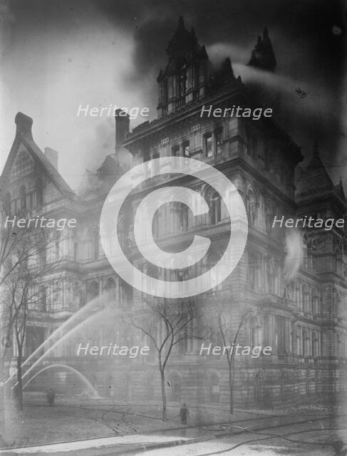 Albany Capitol, west front, 1911. Creator: Bain News Service.