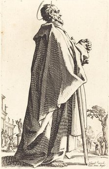 Saint Matthew, published 1631. Creator: Jacques Callot.