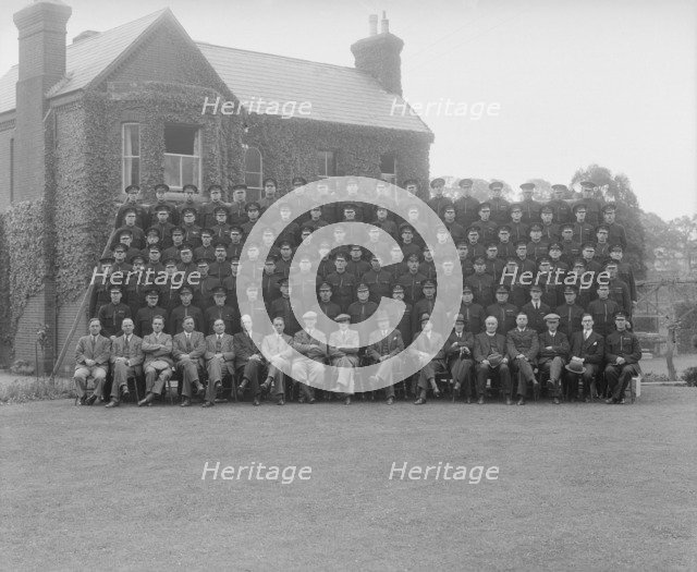 Group portrait, c1935.  Creator: Kirk & Sons of Cowes.