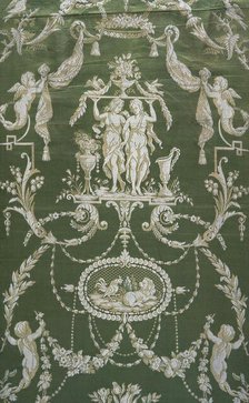 Panel, France, Directoire period, c. 1790. Creator: Unknown.