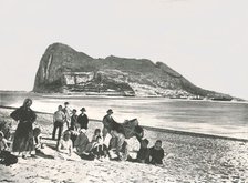 View of the Rock from the sea, Gibraltar, 1895. Creator: W & S Ltd.