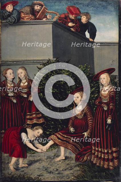 King David and Bathsheba, 1526.