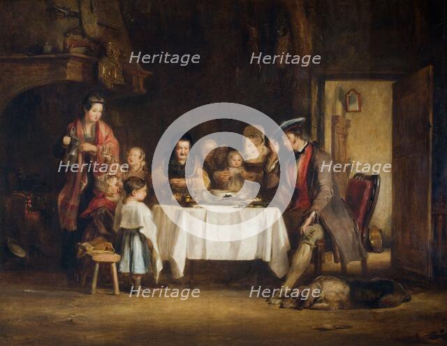Grace Before Meat, 1839. Creator: David Wilkie.