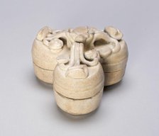 Triple Covered Box with Branches of Floral Heads, Song dynasty (960-1279). Creator: Unknown.