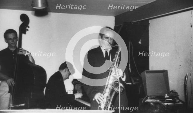 Ronnie Scott, "The Old Place", Gerrard Street, London, 1959. Creator: Brian Foskett.