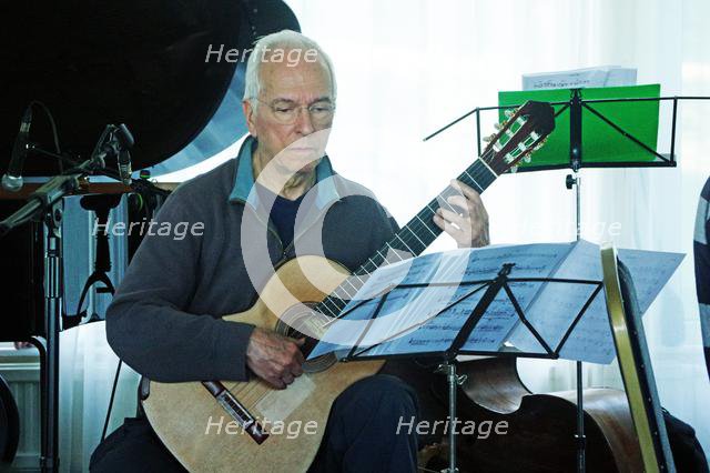 John Williams, Watermill Jazz Club, Dorking, Surrey, UK, 14 May 2019. Creator: Brian O'Connor.