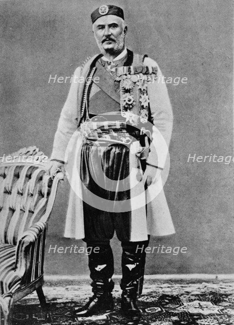 'Nicholas I., King of Montenegro', c1913. Artist: Charles JS Makin.