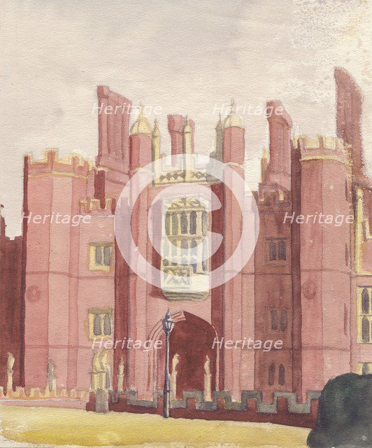 'Hampton Court Palace', 1951. Creator: Shirley Markham.