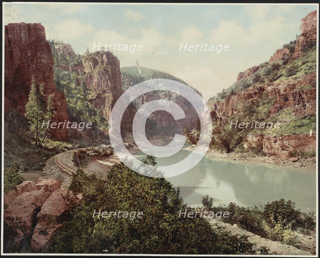 Echo Cliffs, Grand River Canyon, Colorado, c1900. Creator: William H. Jackson.