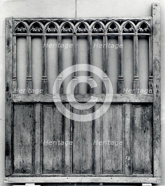 Screen, French, 15th century. Creator: Unknown.
