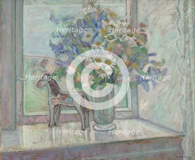 Flowers, 1916. Creator: Oluf Wold-Torne.