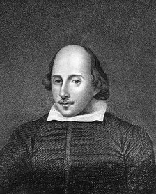 William Shakespeare, English poet and playwright. Artist: William Thomas Fry