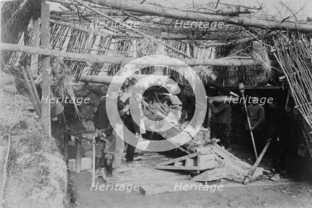 155 cm [i.e., mm] gun in France, between c1910 and c1915. Creator: Bain News Service.